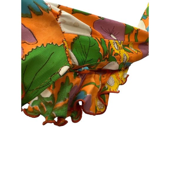 Vintage 70s Authentic Flower Child Maxi Dress - Picture 7 of 15